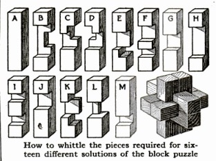 VIGA jigsaw puzzle rack with 12 puzzles, 12 parts/ 1 set, 2 puzzle pieces