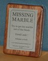 Missing Marble