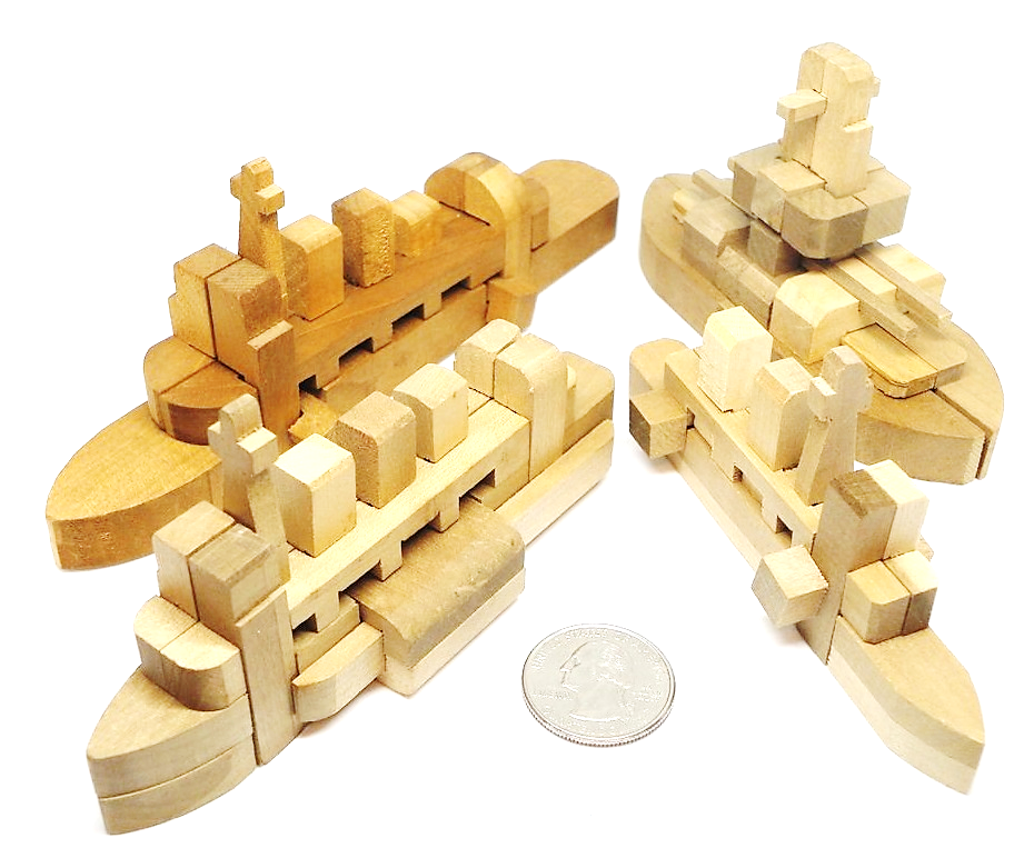Construct Puzzle - Interlocking 24 piece Burr Puzzle