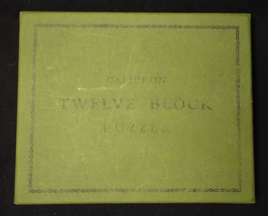 Calibron Twelve Block Puzzle