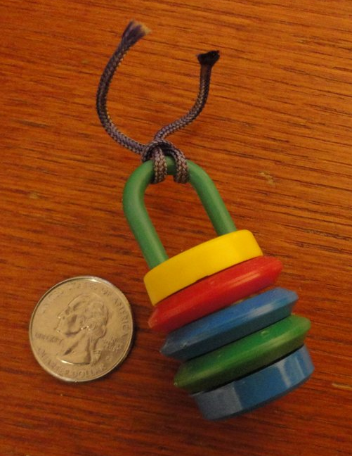 Keychain PuzzleCorner Lock - Japan